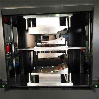 Hot plate plastic welding production