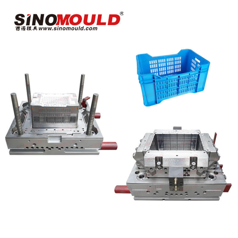 Turnover Crate Injection Mold