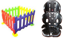 Blow-molded hollow plastic products